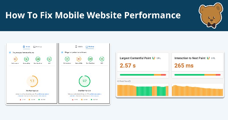 Mobile performance: How to make your website mobile friendly | DebugBear