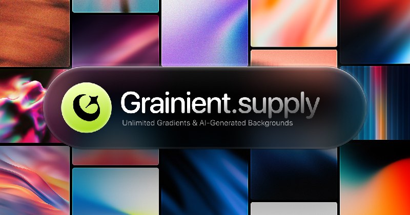 1000+ Gradients and AI-Generated Backgrounds