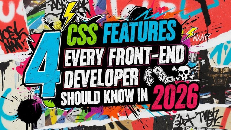 4 CSS Features Every Front-End Developer Should Know In 2026