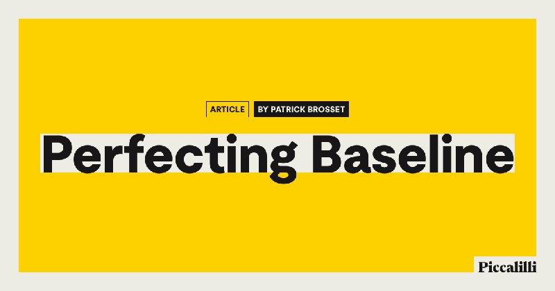 Perfecting Baseline