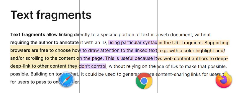 Smarter than 'Ctrl+F': Linking Directly to Web Page Content