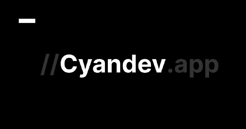 cyandev.app