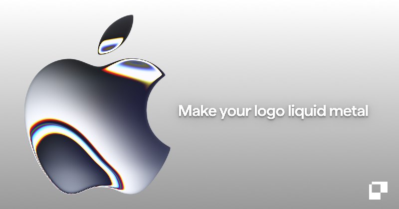 Turn your logo into liquid metal • Paper