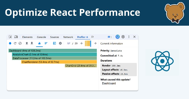 How to Measure and Optimize React Performance | DebugBear