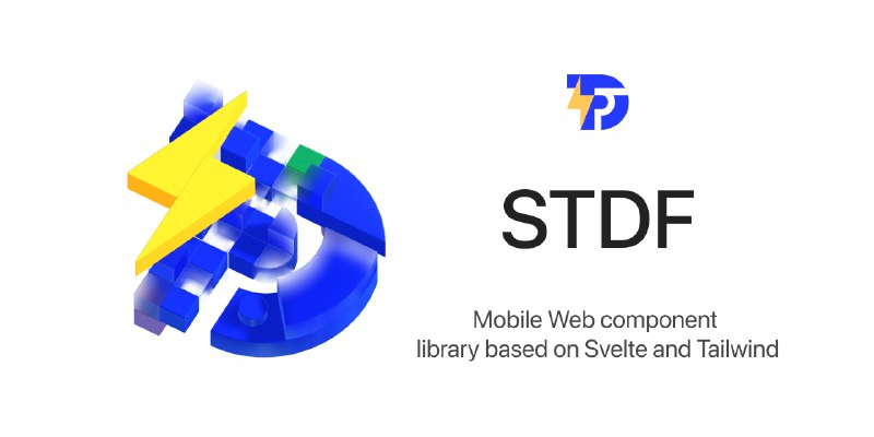 GitHub - dufu1991/stdf: Mobile web component library based on Svelte and Tailwind
