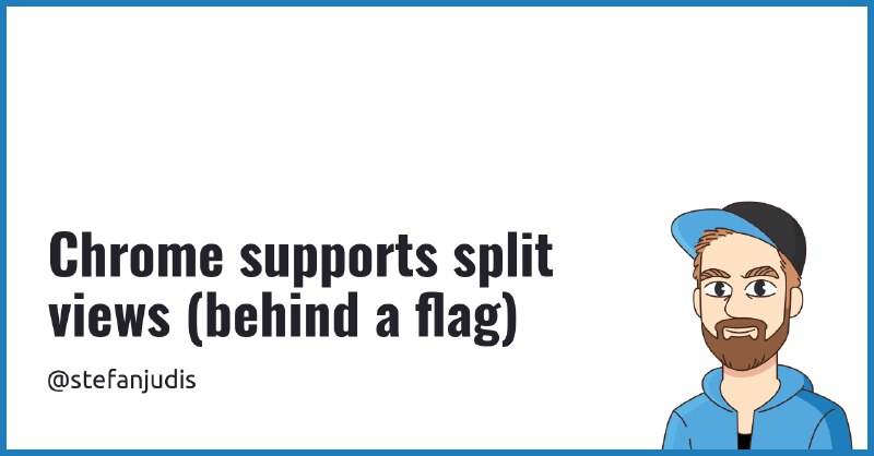 Chrome supports split views (behind a flag)