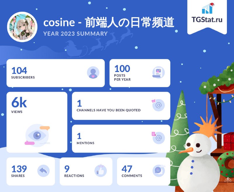 cosine - 前端人の日常频道