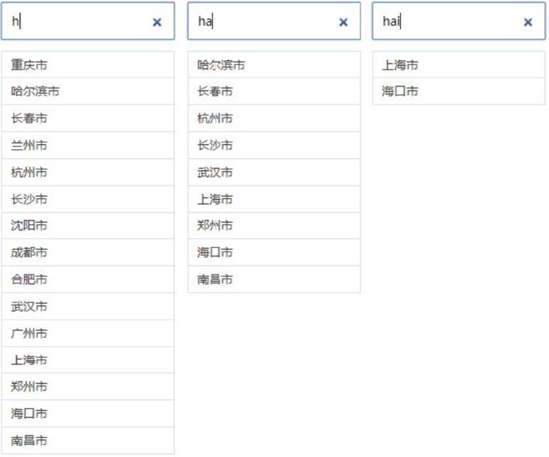 #书摘 #css #前端《CSS 选择器世界》CSS属性选择器搜索过滤技术我们可以借助属性选择器来辅助实现搜索过滤效果，如搜索通讯录、城市列表，这样做性能高，代码少