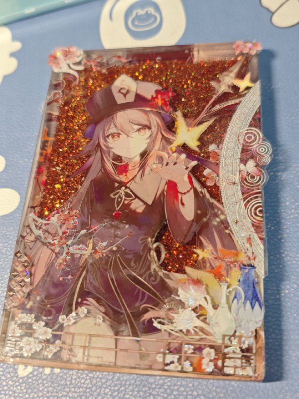 #碎碎念 #手工做了10x15的胡桃流麻！（真的很大）一只手都拿不住233333【我的桃桃不可能这么可爱~往生堂组胡桃流麻~-哔哩哔哩】 