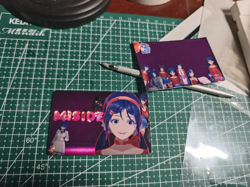 #碎碎念 做米塔流麻的时候总有种冲动，好想拿刻刀划这疯女人的脸（）