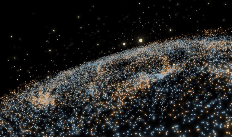 #前端 #demo #设计 #webGL 使用 Three.js 创建粒子星系cool~【在线演示】via youtube @akella_