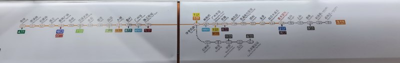 #碎碎念广州 3 号线这阴间线路，每次看都有点难蚌