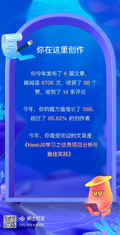 #碎碎念 #年度报告 #掘金掘金2023年度报告，唉，我是懒狗，唉#碎碎念 #年度报告 #掘金掘金2023年度报告，唉，我是懒狗，唉