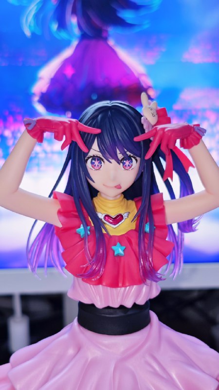 #碎碎念 #新手办新手办！这面雕，这大小，这居然是 129 的景品手办，太棒了吧🥰🥰关于 TAITO 为什么是神！还有爱酱居然是踩在星星上的！看商品图的时候没留意