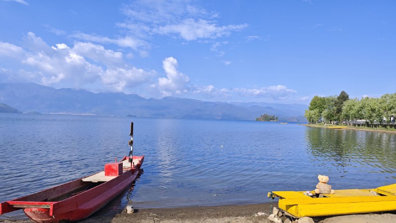 #碎碎念 #旅游 情人滩 & 泸源崖，虽然情人滩是人造景点但是真的很好看，拍完再看跟P的似的