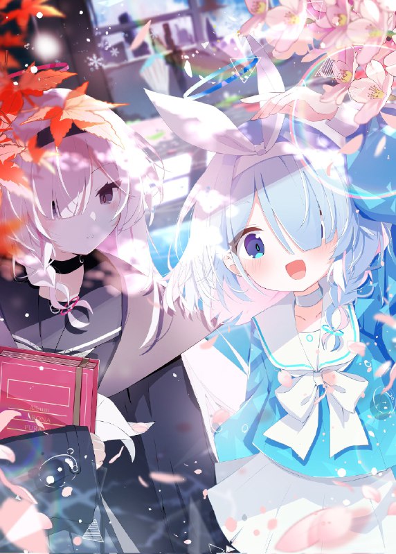 紡ぐ四季に彩りを #ブルアカ #BluearchiveSource by twitter ███❄くろゆき原始标签: #ブルアカ #Bluearchive自定义标签: #甜妹 #碧蓝档案 #阿罗娜 #普拉娜 #可爱 #精选 #壁纸尺寸: 1464x2048@CosineGallery | 网站 | 2621