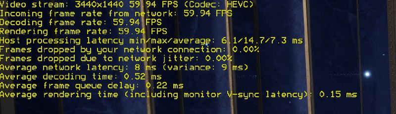 #碎碎念 moonlight 远控 5090D 打游戏（）